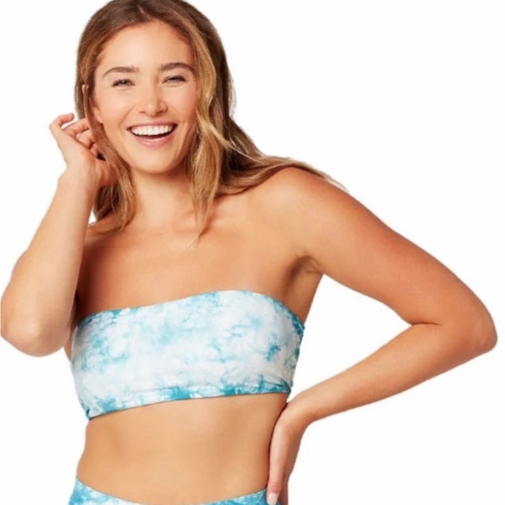L Space Tie Die Swimsuit top
